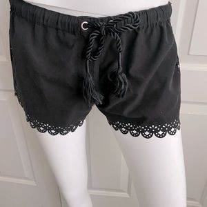 Seafolly black shorts size medium